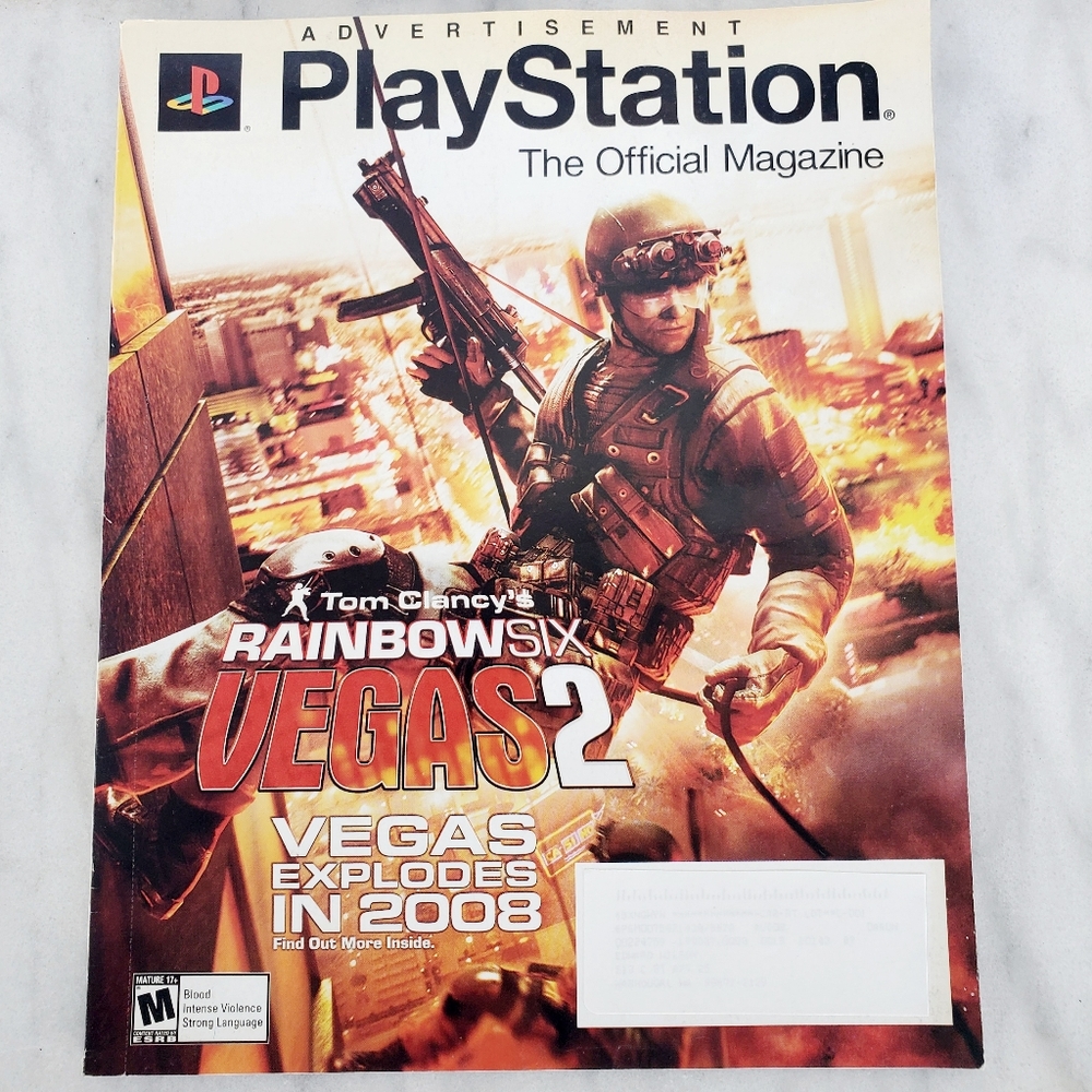 PlayStation The Official Magazine April 2008 -  Star Wars Force Unleashed - #5